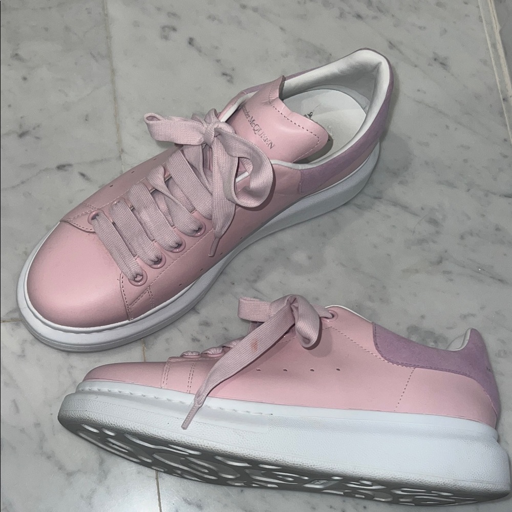 Alexander McQueen Light Pink Women's Sneakers